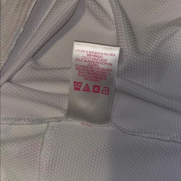 NWT Stella Parker Sport Floral Vine Sleeveless Polo UPF 50 Sun Protection Size L - Picture 8 of 10